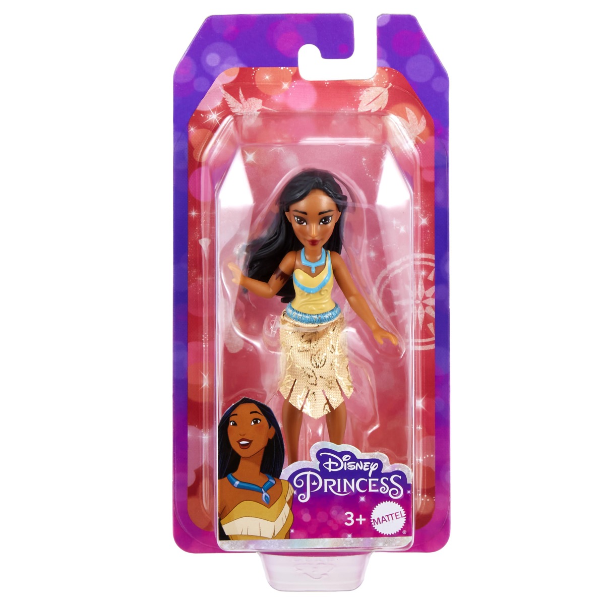 Papusa mini, Disney Princess, Pocahontas, HLW74