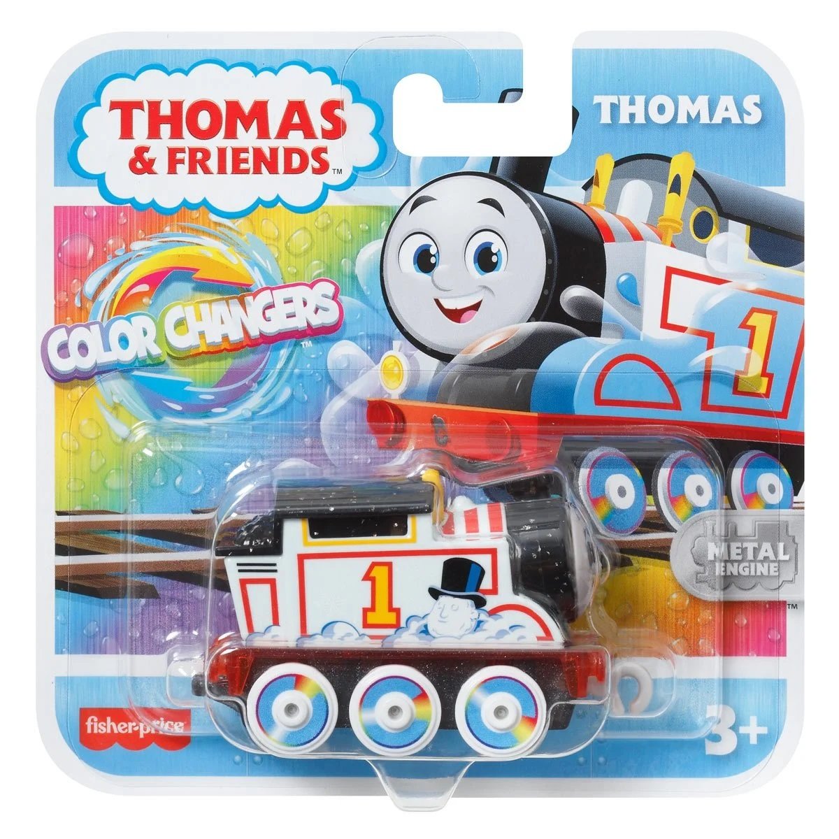Locomotiva metalica, Thomas and Friends, Color Change, Thomas, HMC44 and imagine 2022