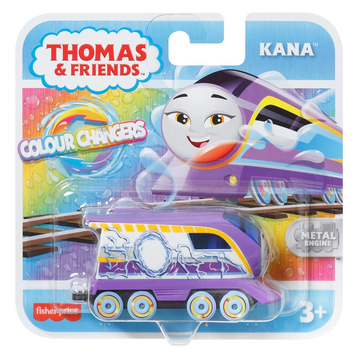 Locomotiva metalica, Thomas and Friends, Color Change, Kana, HMC48 and imagine 2022