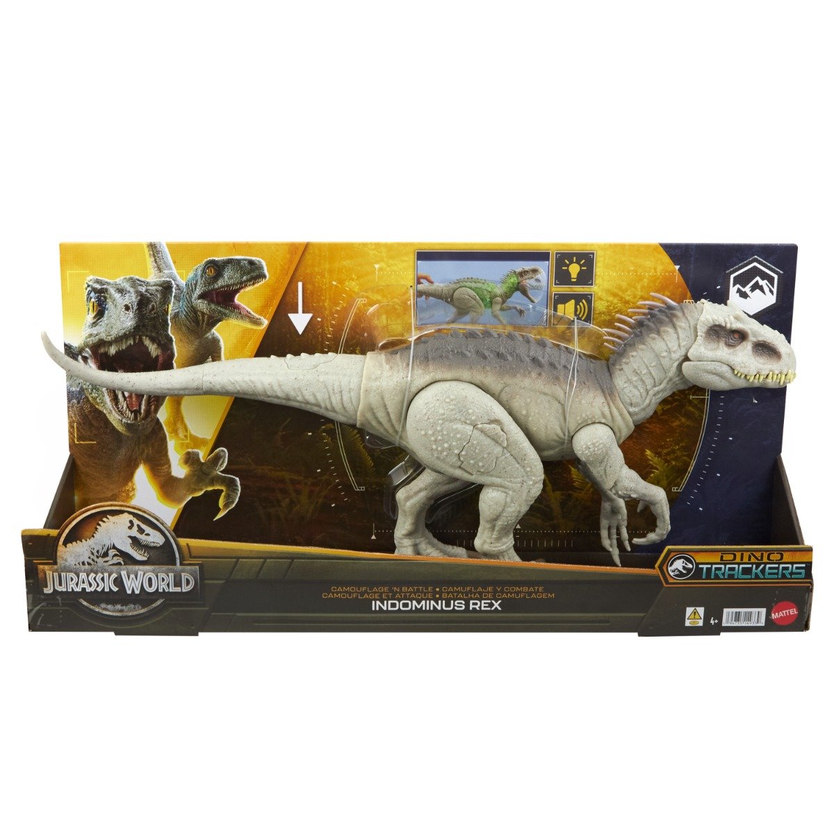 Figurina articulata, Jurassic World, Indominus Rex, HNT63