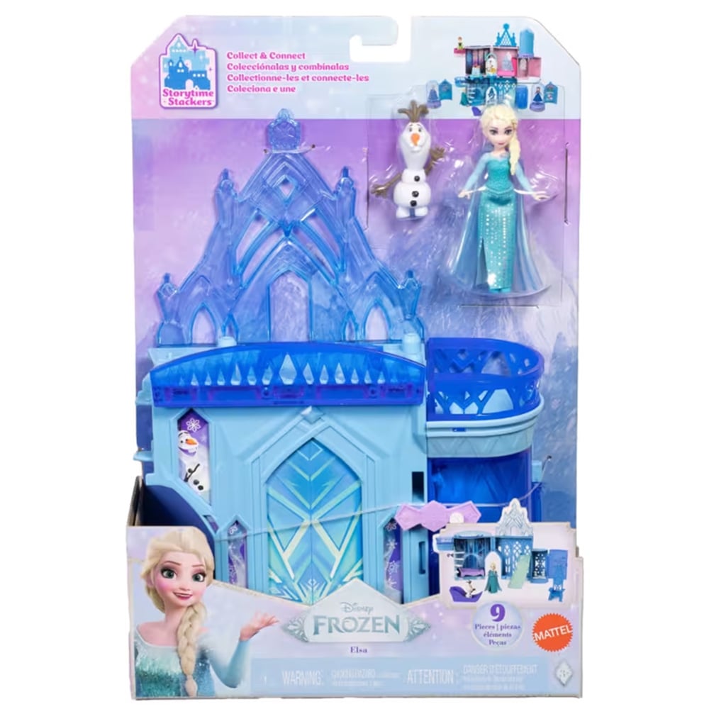 Set de joaca cu papusa, Disney Frozen, Palatul de gheata al Elsei, JDP63