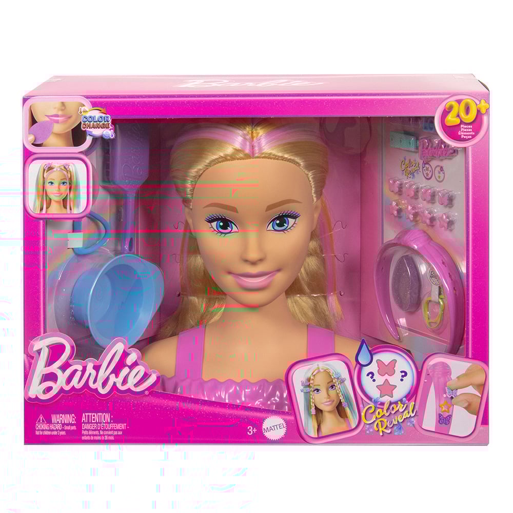 Manechin de coafat, Barbie, Deluxe Rainbow, JFG81