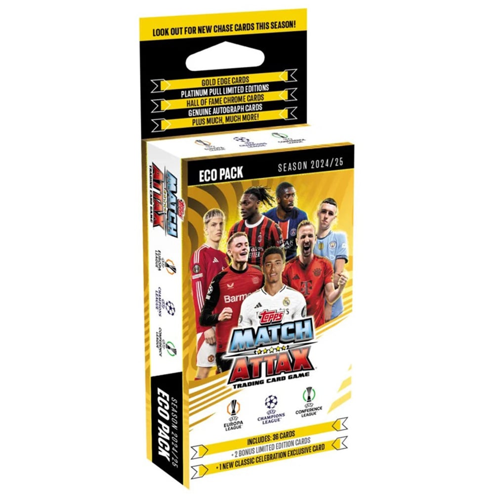 Set cartonase Eco Pack, Topps, UEFA Match Attax 2024-2025