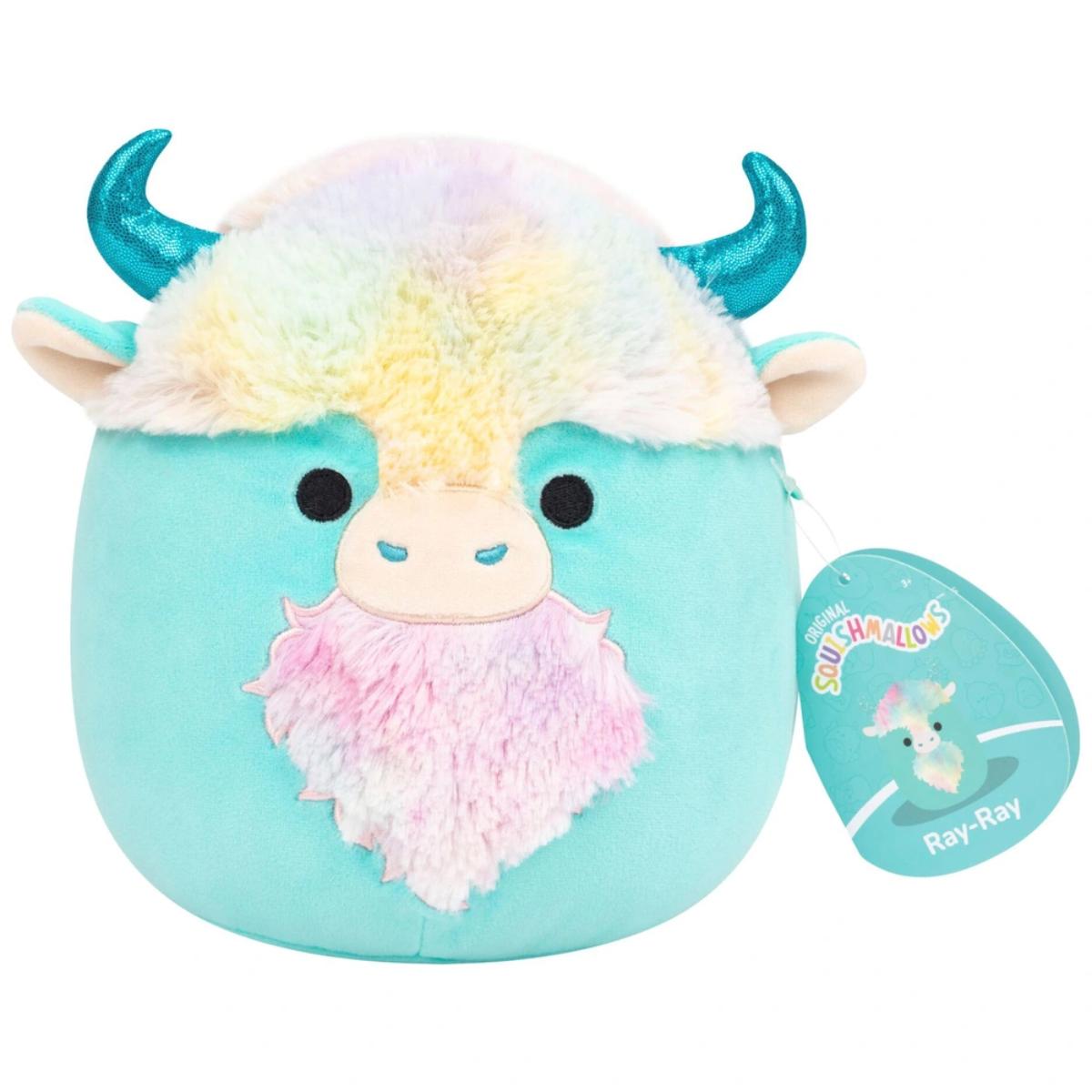 Jucarie de plus, Squishmallows, Ray-Ray, 19 cm - Imagine 1