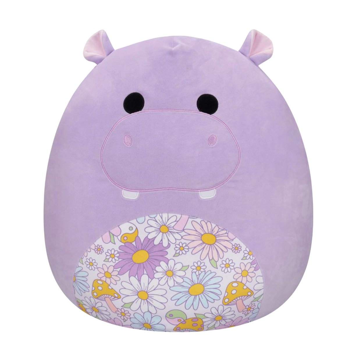 Jucarie de plus, Squishmallows, Hipopotamul Hanna, 19 cm