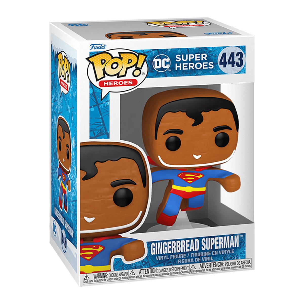 Figurina Funko Pop Heroes, Gingerbread Superman