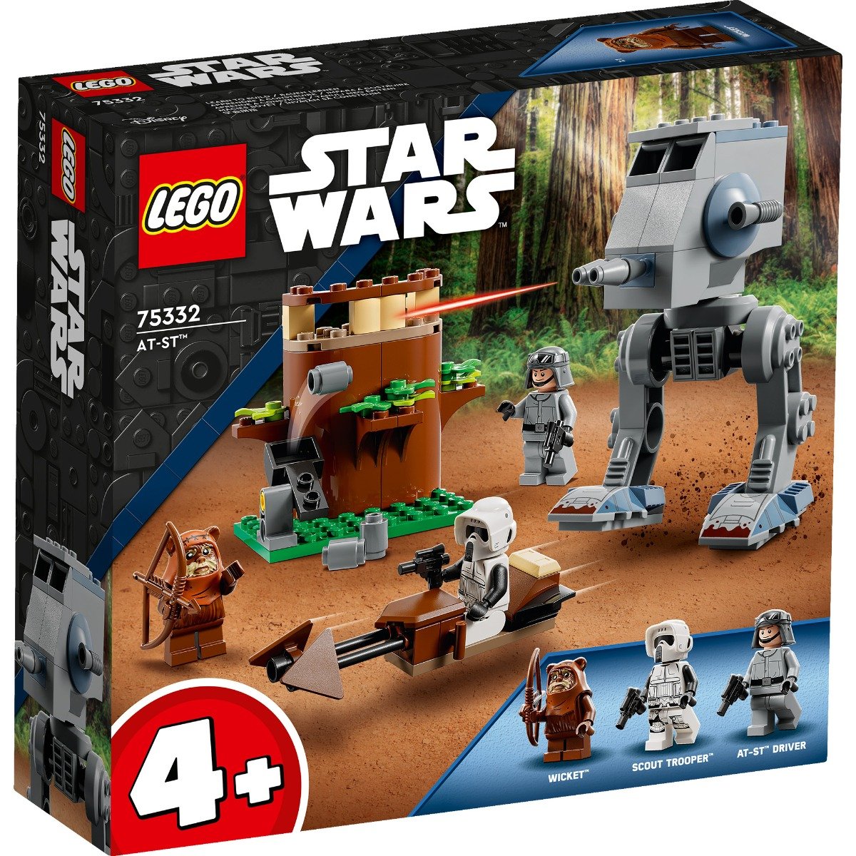 LEGO® Star Wars™ – AT-ST™ (75332) (75332) imagine 2022 protejamcopilaria.ro