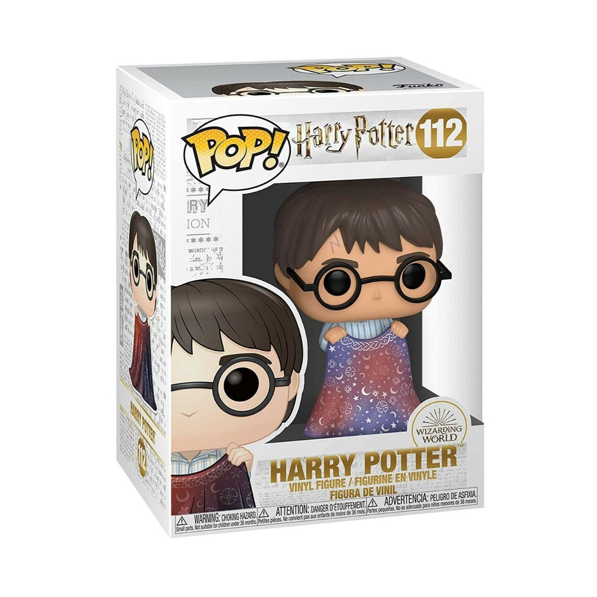 Figurina Funko Pop, Harry Potter cu pelerina invizibila