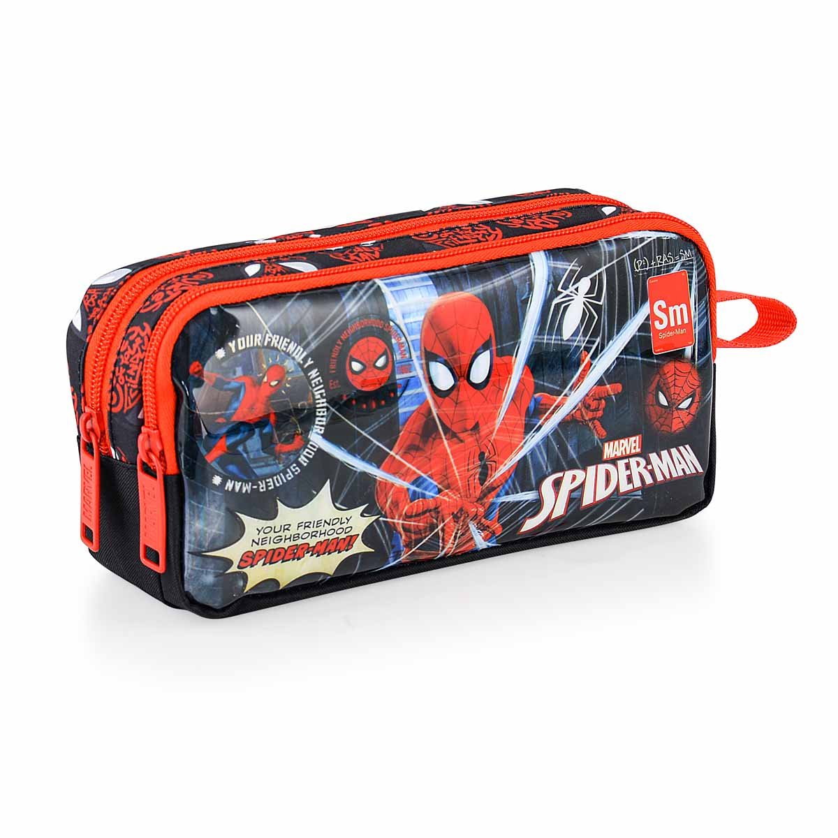 Oem Penar dreptunghiular cu 2 fermoare, neighborhood, spiderman