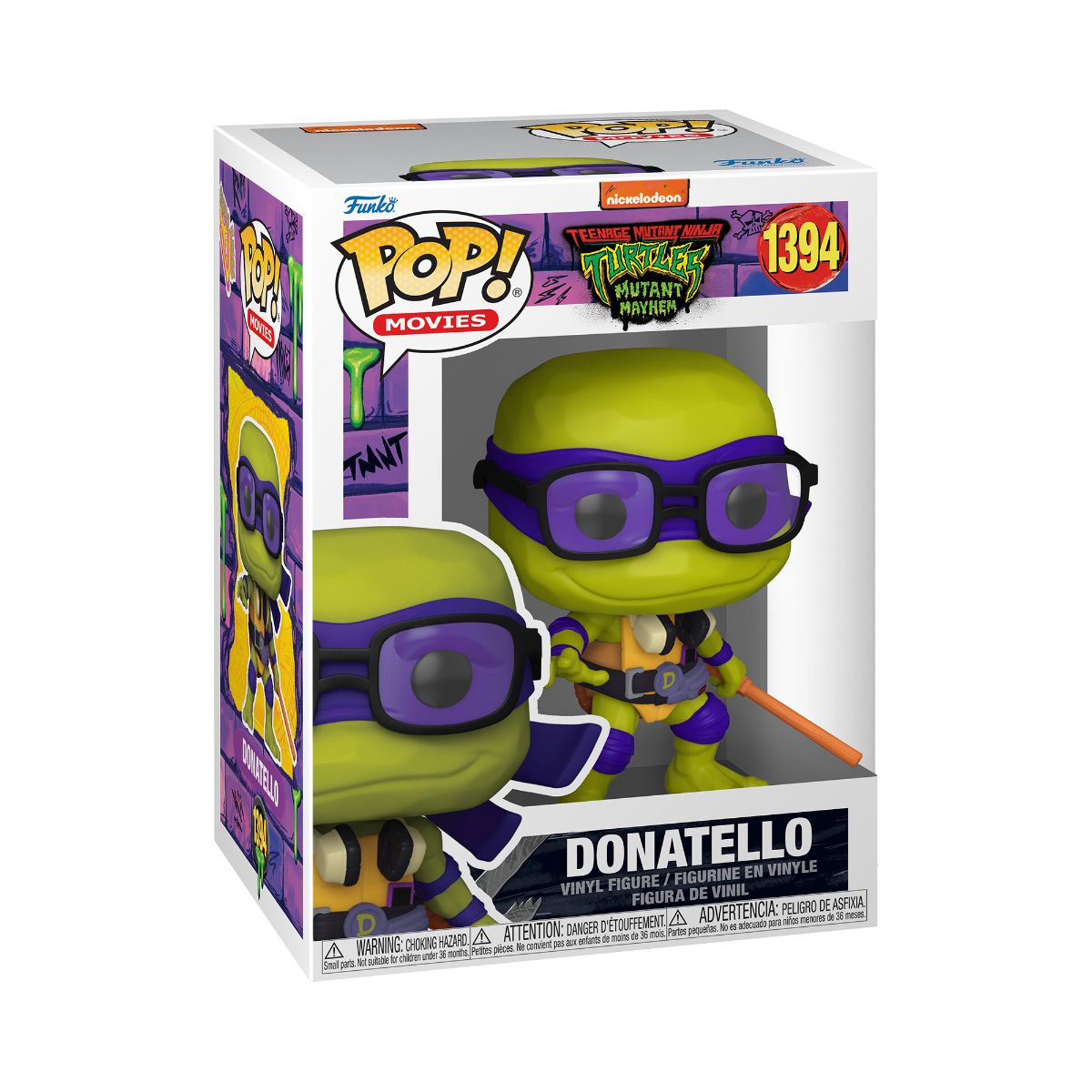 Figurina Funko Pop Movies, Testoasele Ninja, Donatello