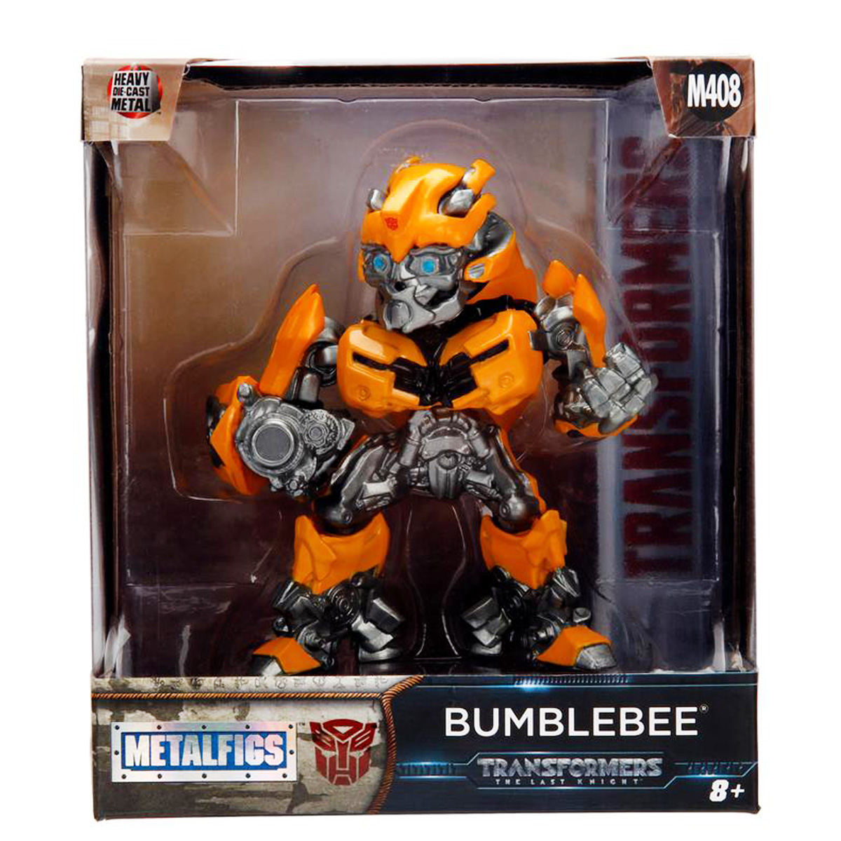 Figurina metalica, Jada, Transformers Bumblebee, 10 cm