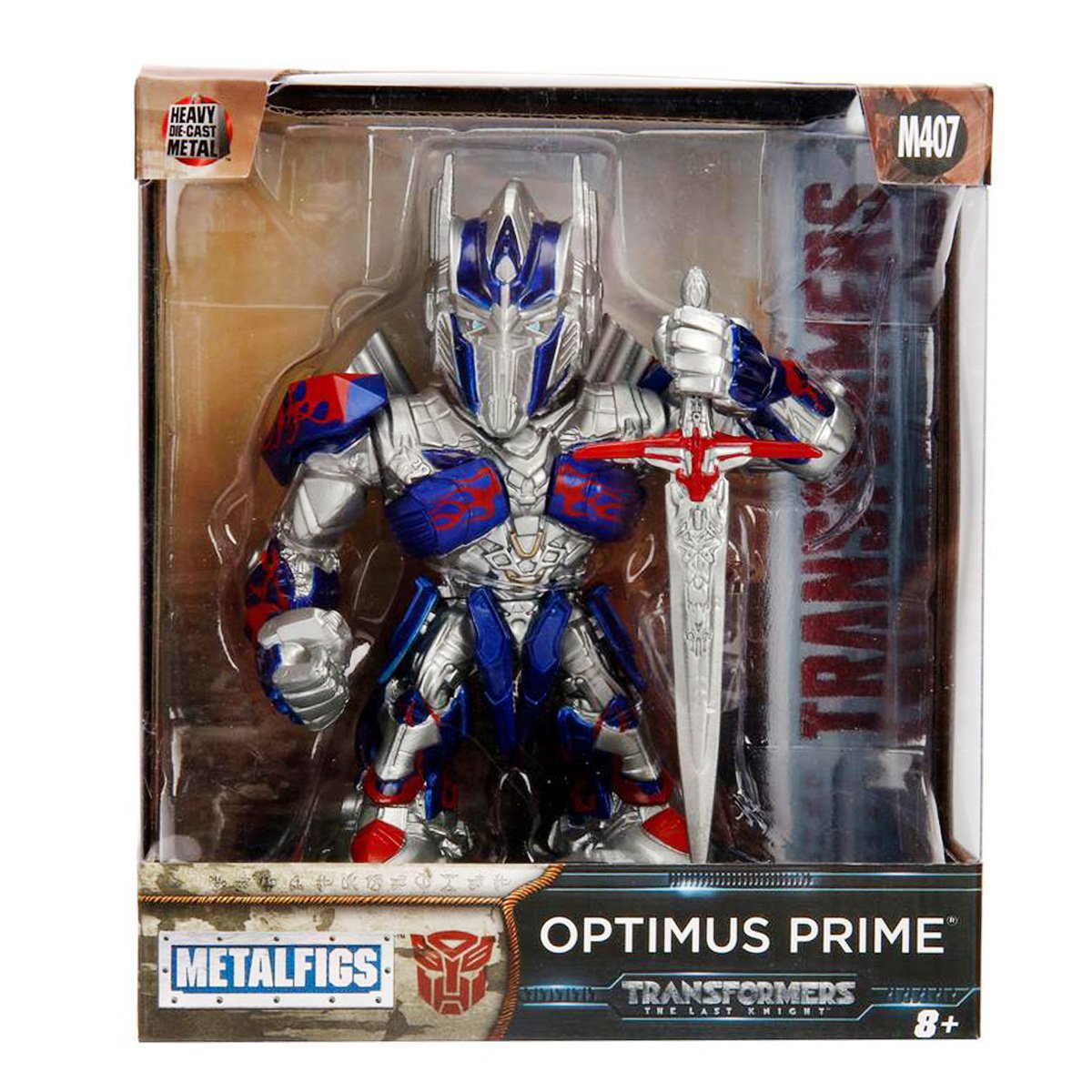 Figurina metalica, Jada, Optimus Prime, 10 cm