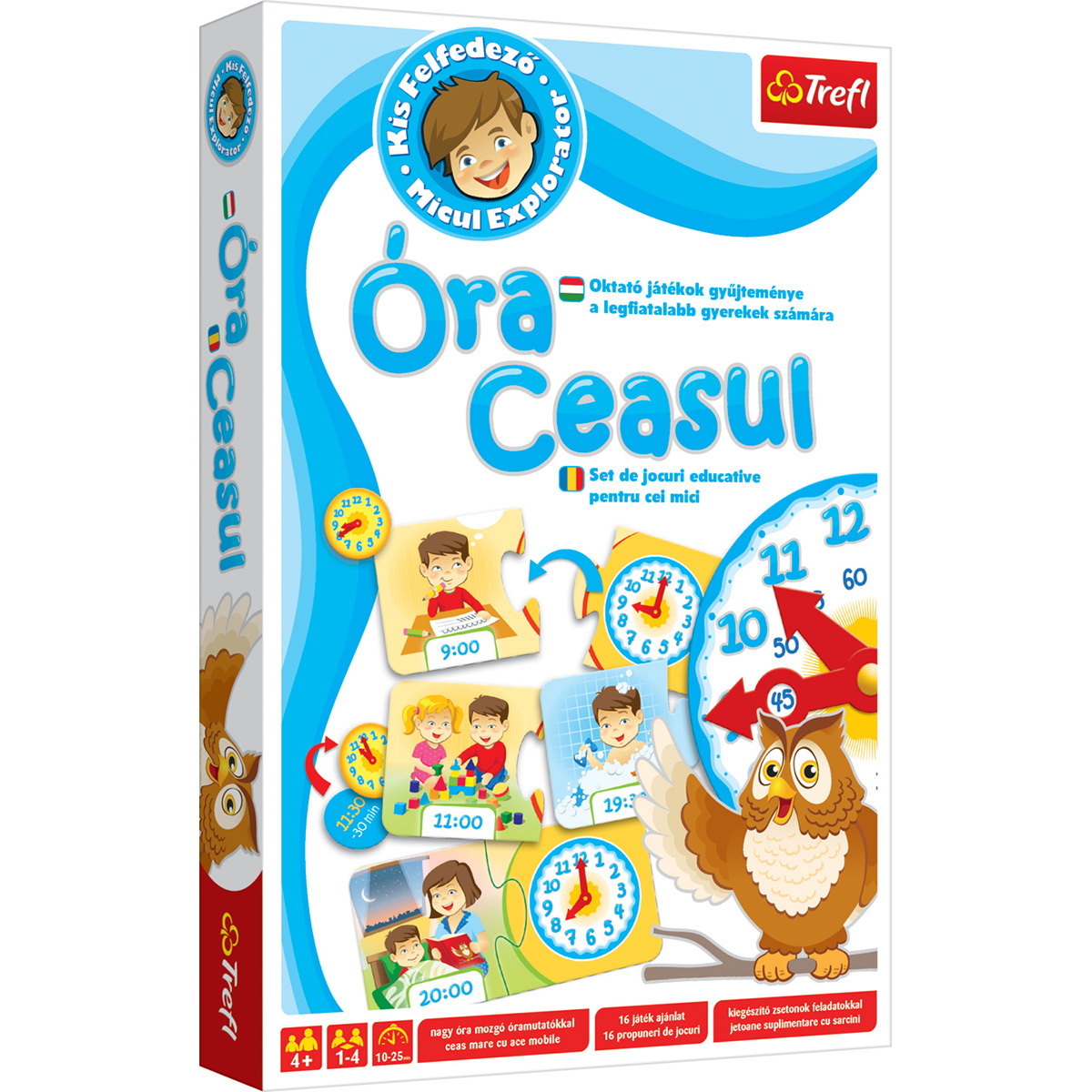 Joc educativ Trefl, Micul explorator, Ceasul