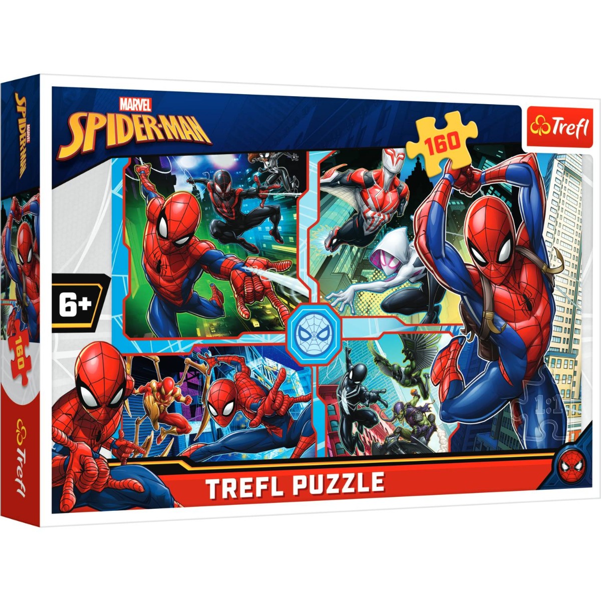 Puzzle Trefl 160 piese, Spiderman salveaza lumea noriel.ro
