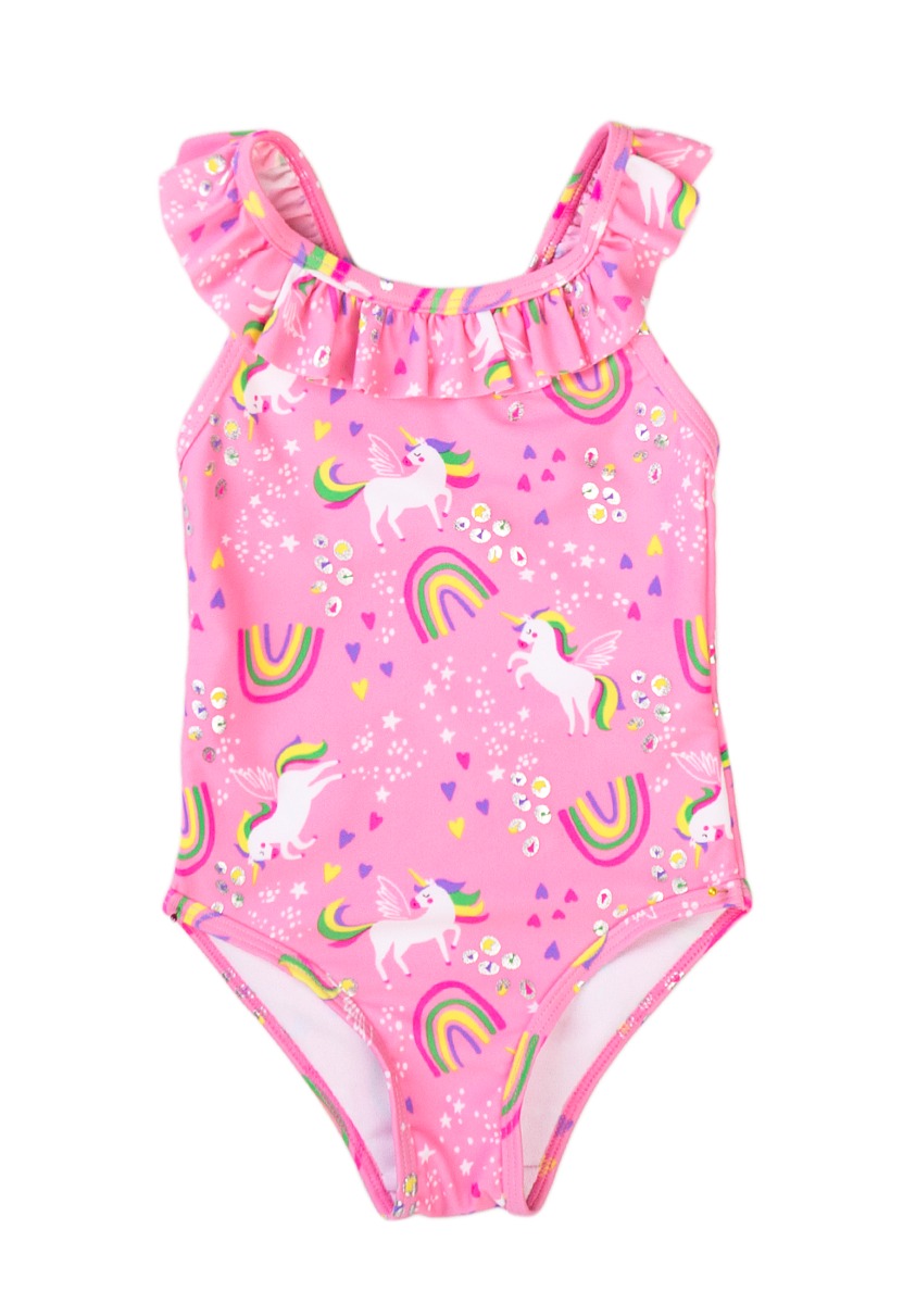 Costum de baie cu unicorni Minoti TG Swim