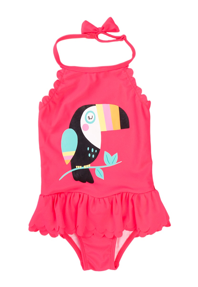 Costum de baie cu volane model tucan Minoti TG Swim