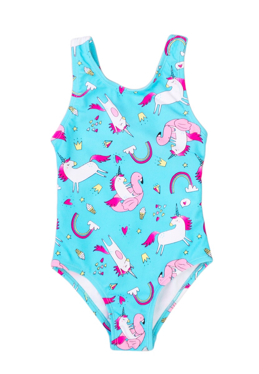 Costum de baie cu unicorni Minoti TG Swim