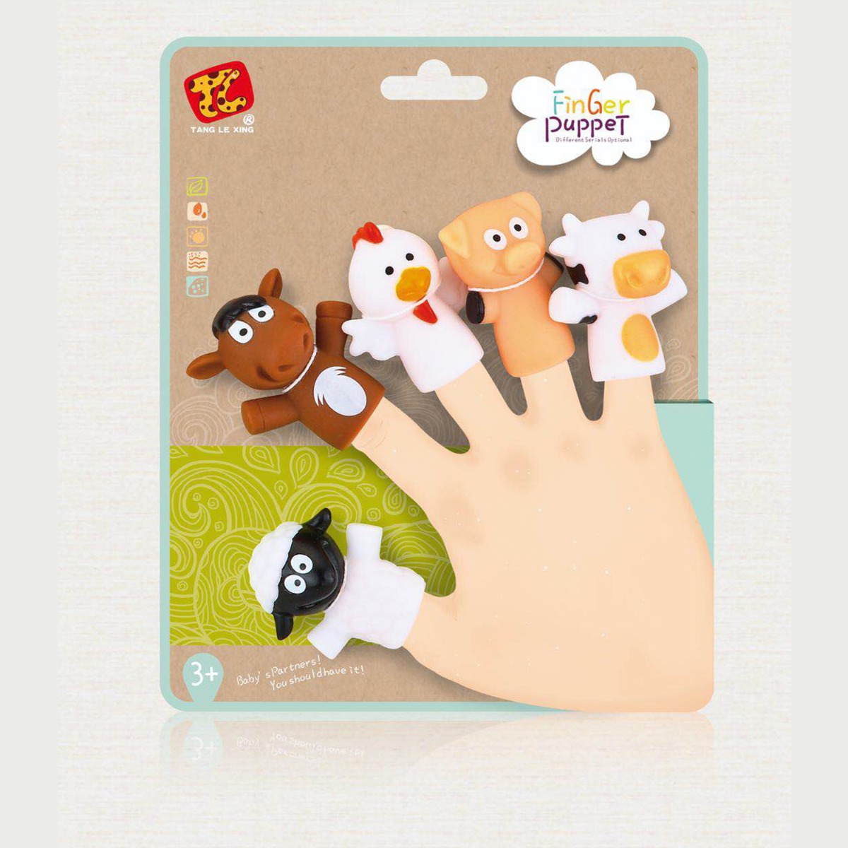 Jucarie de rol finger puppet, animale domestice