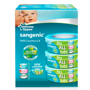 rezerve universale tommee tippee sangenic, 3 buc