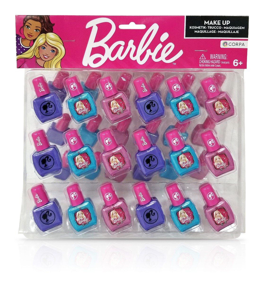 Lac pentru unghii colorat, Barbie Barbie imagine 2022 protejamcopilaria.ro