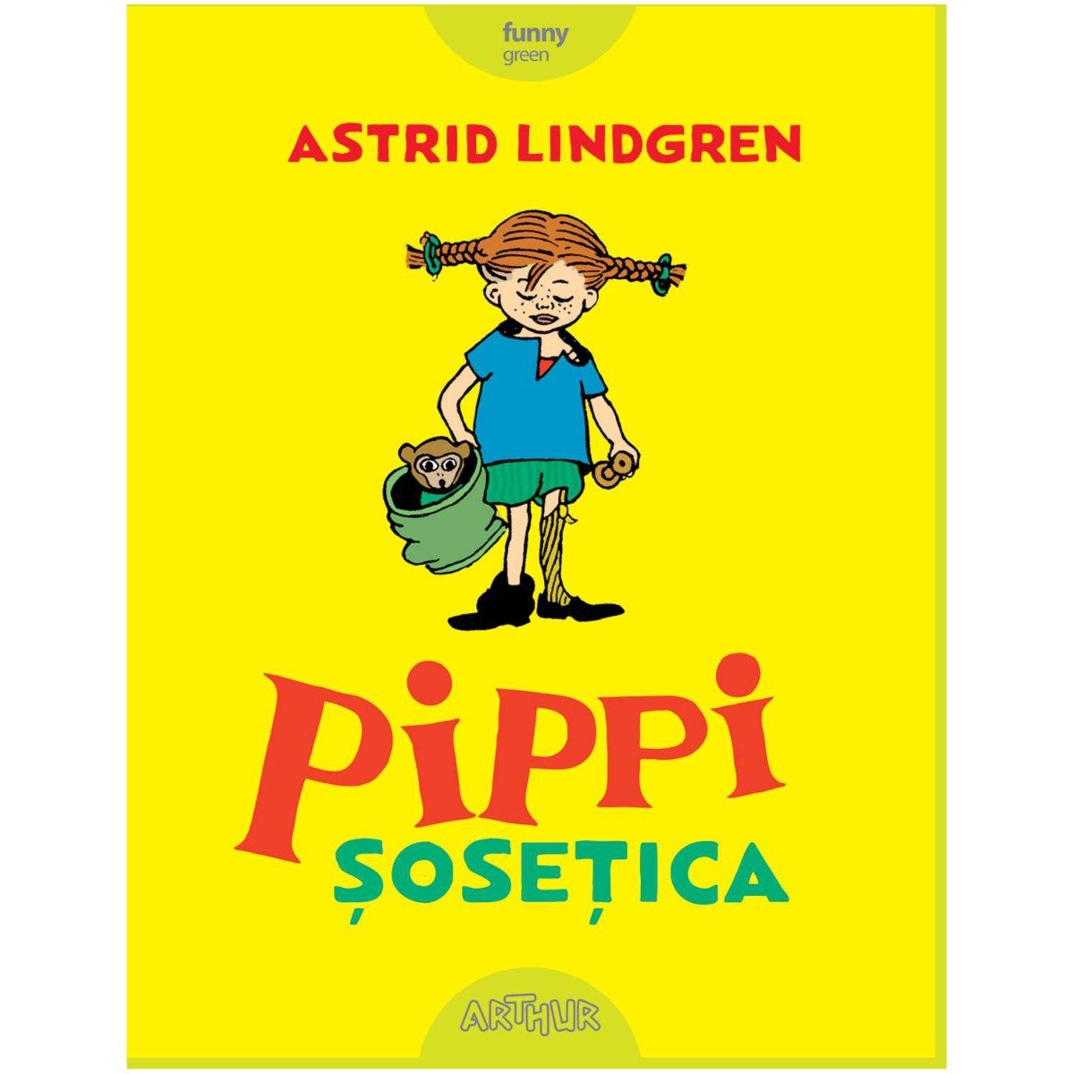 Carte editura arthur - pippi sosetica, astrid lindgren