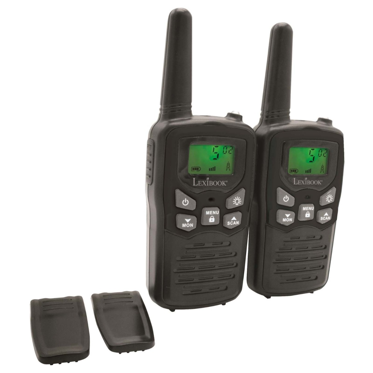 Set walkie talkie digitale cu raza de actiune 8 km, lexibook