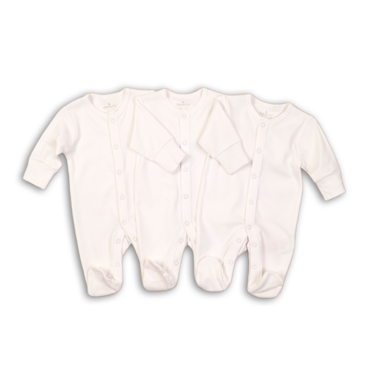 set 3 salopete albe minoti basic
