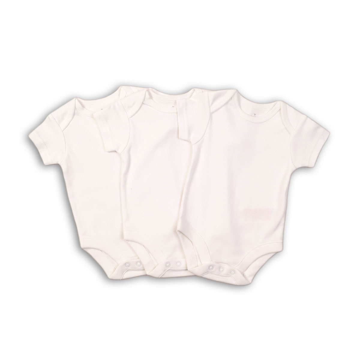 set 3 bucati body alb minoti basic