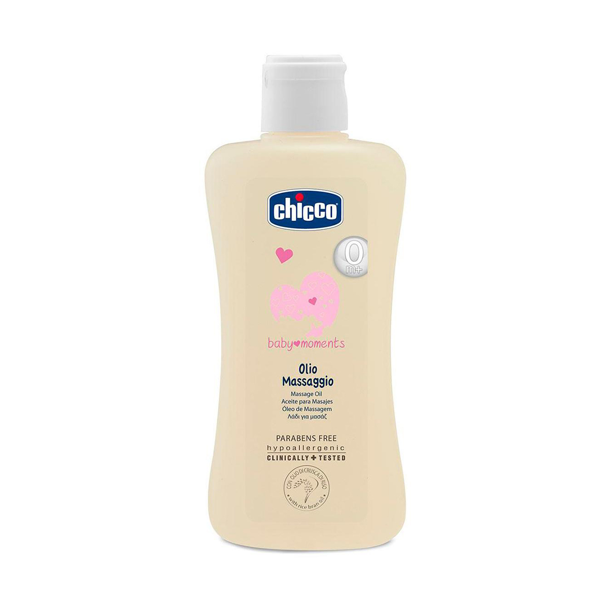 Ulei de masaj chicco baby moments, 200ml