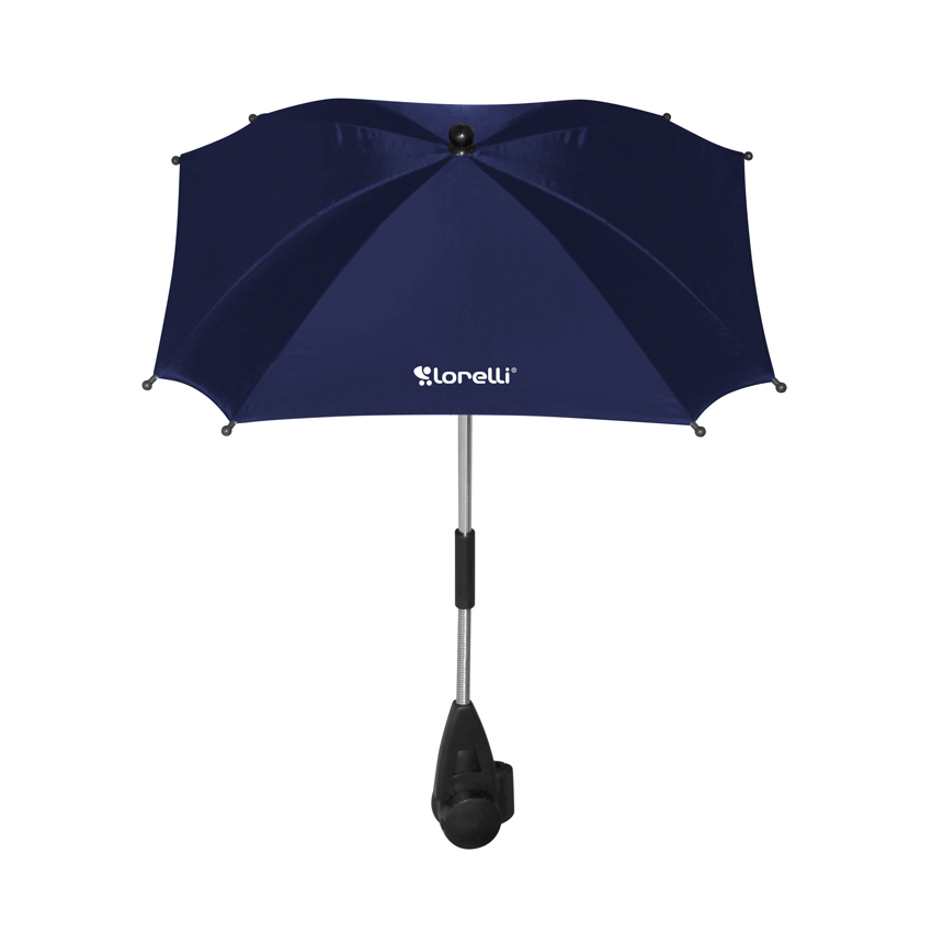 umbrela pentru carucior cu protectie uv lorelli classic - dark blue