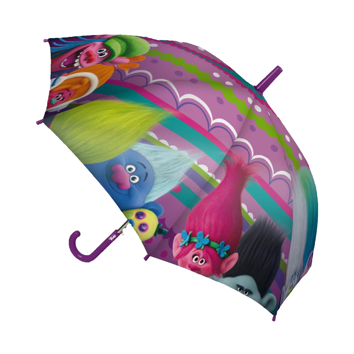 umbrela trolls, 42 cm, mov