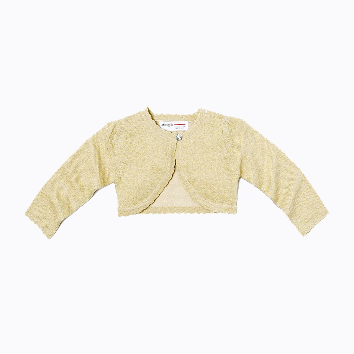cardigan scurt minoti odyssey gold