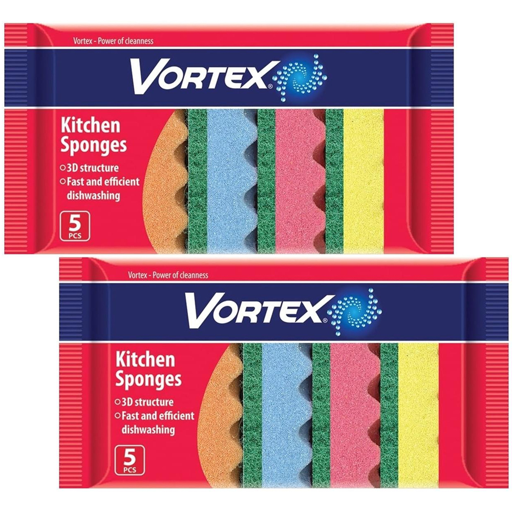 Set 2 pachete bureti de vase vortex (5 buc/pachet)
