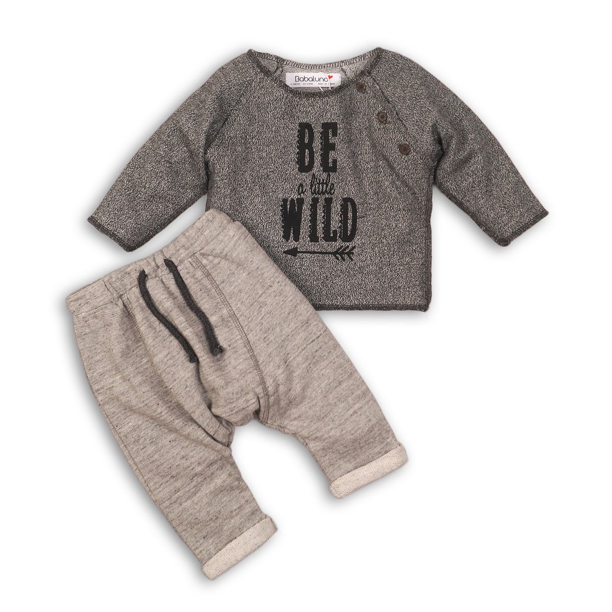 set bluza si pantaloni bebe minoti wild