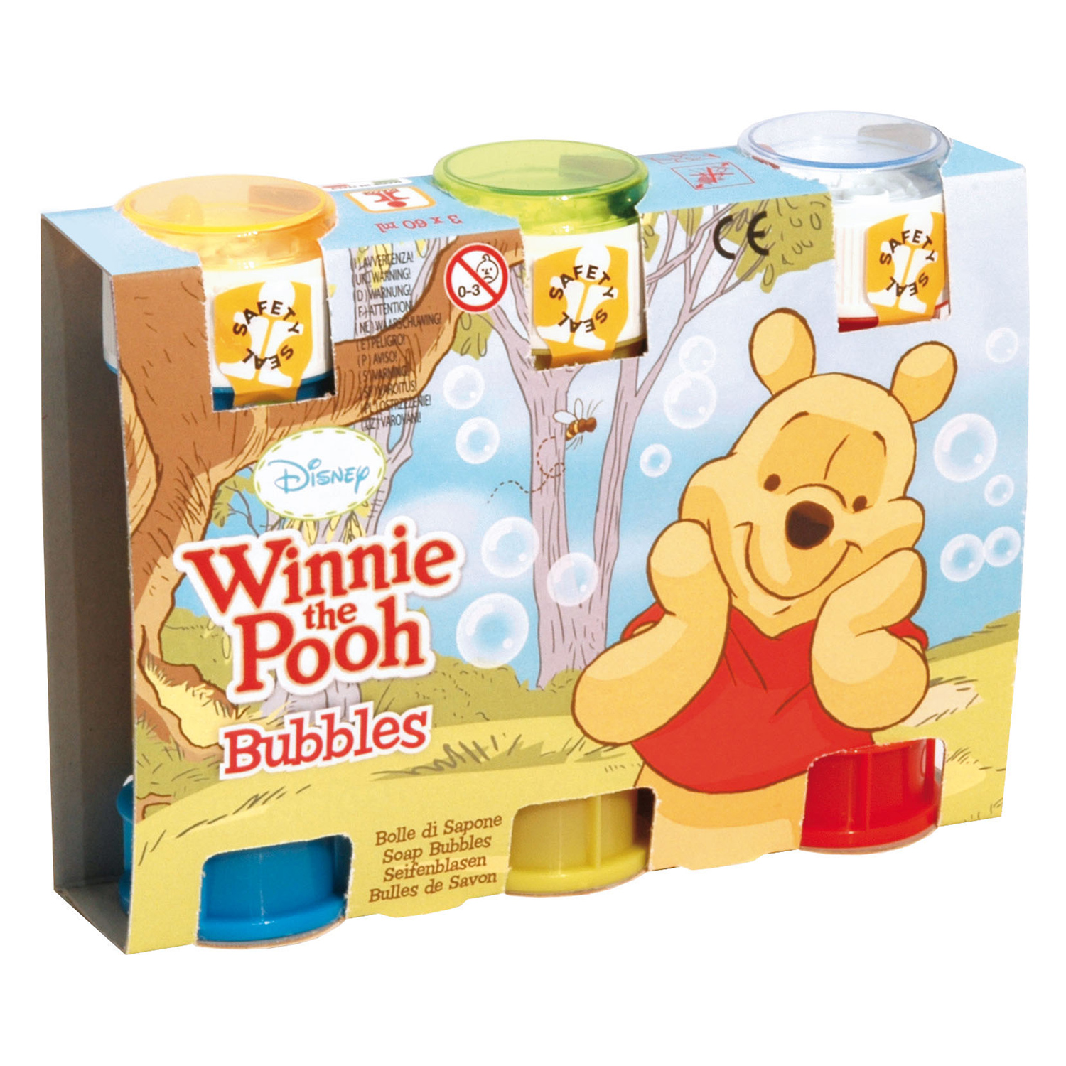 Winnie the Pooh - Set 3 tuburi baloane de sapun imagine