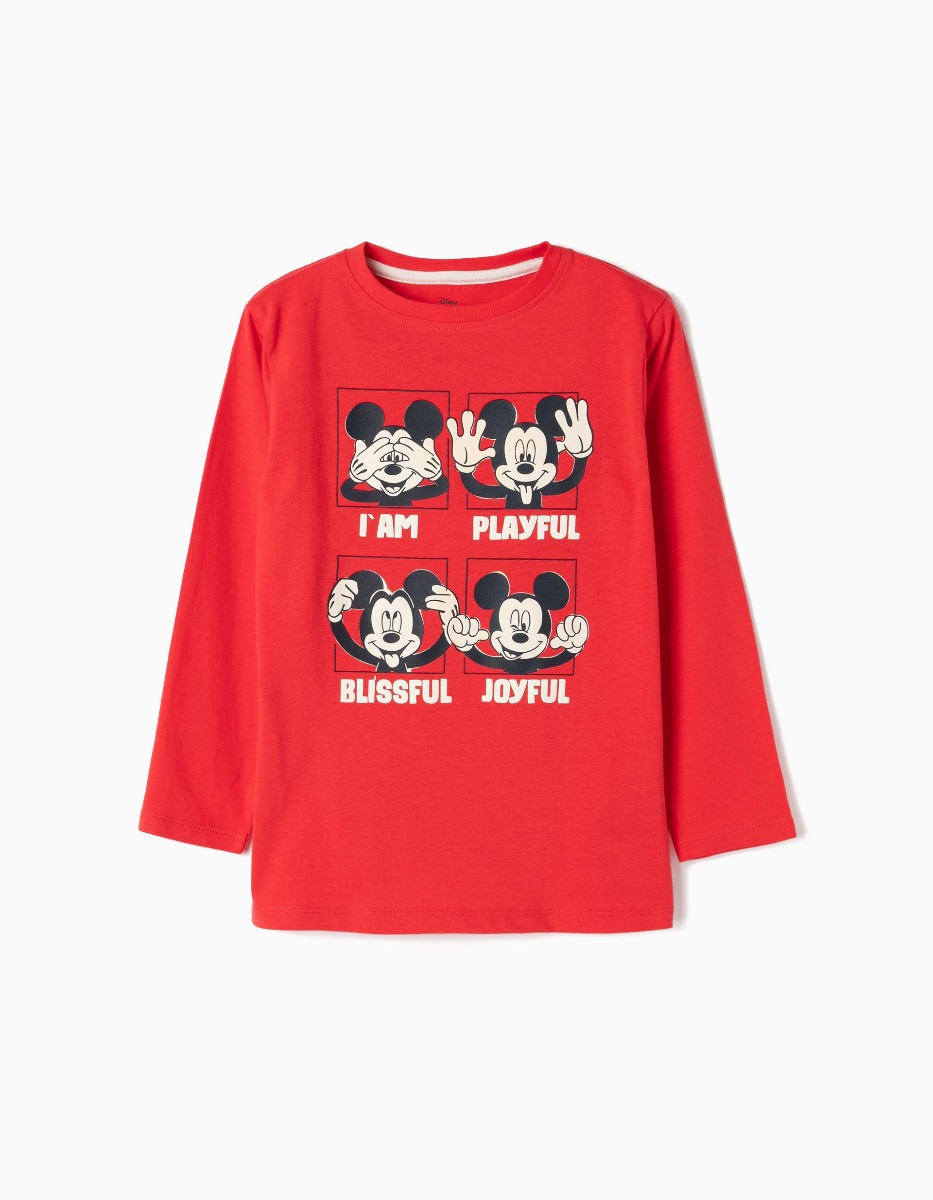 Tricou cu maneca lunga Mickey Mouse Zippy